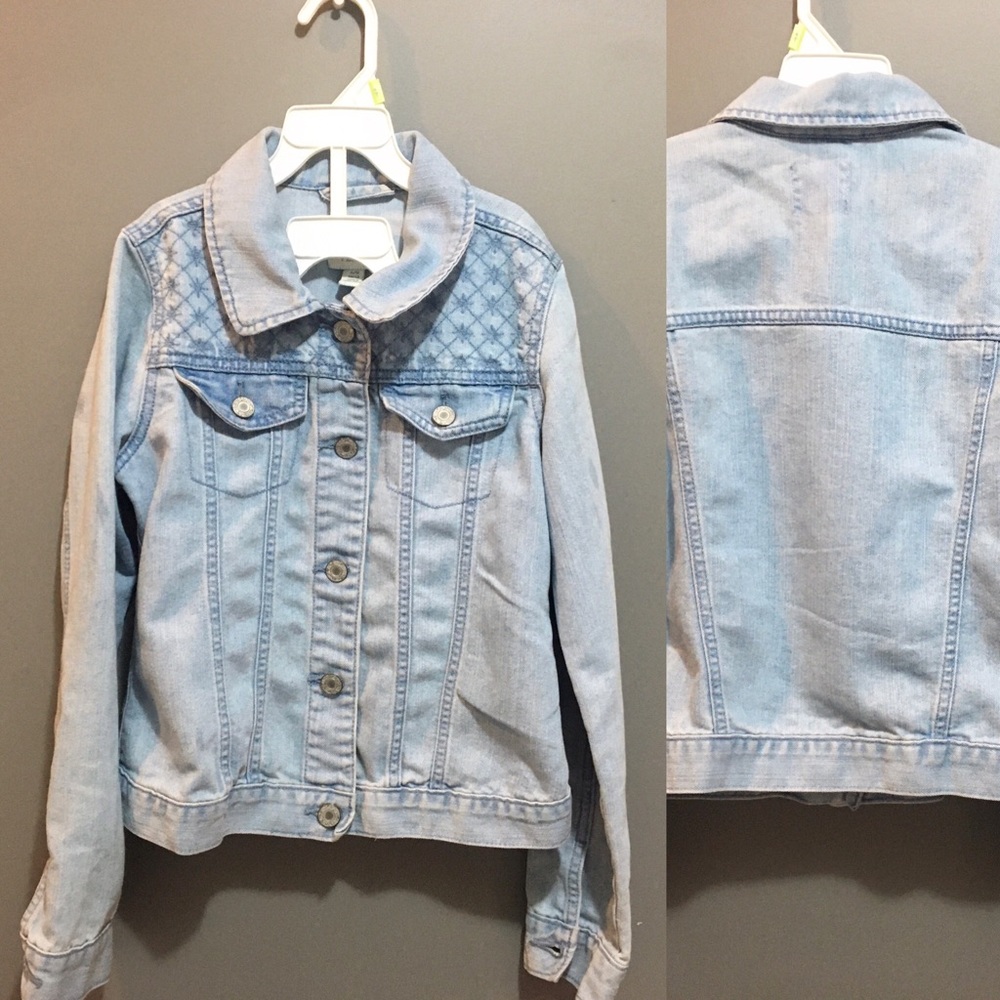 The Children’s Place Denim Jacket Size 10/…
